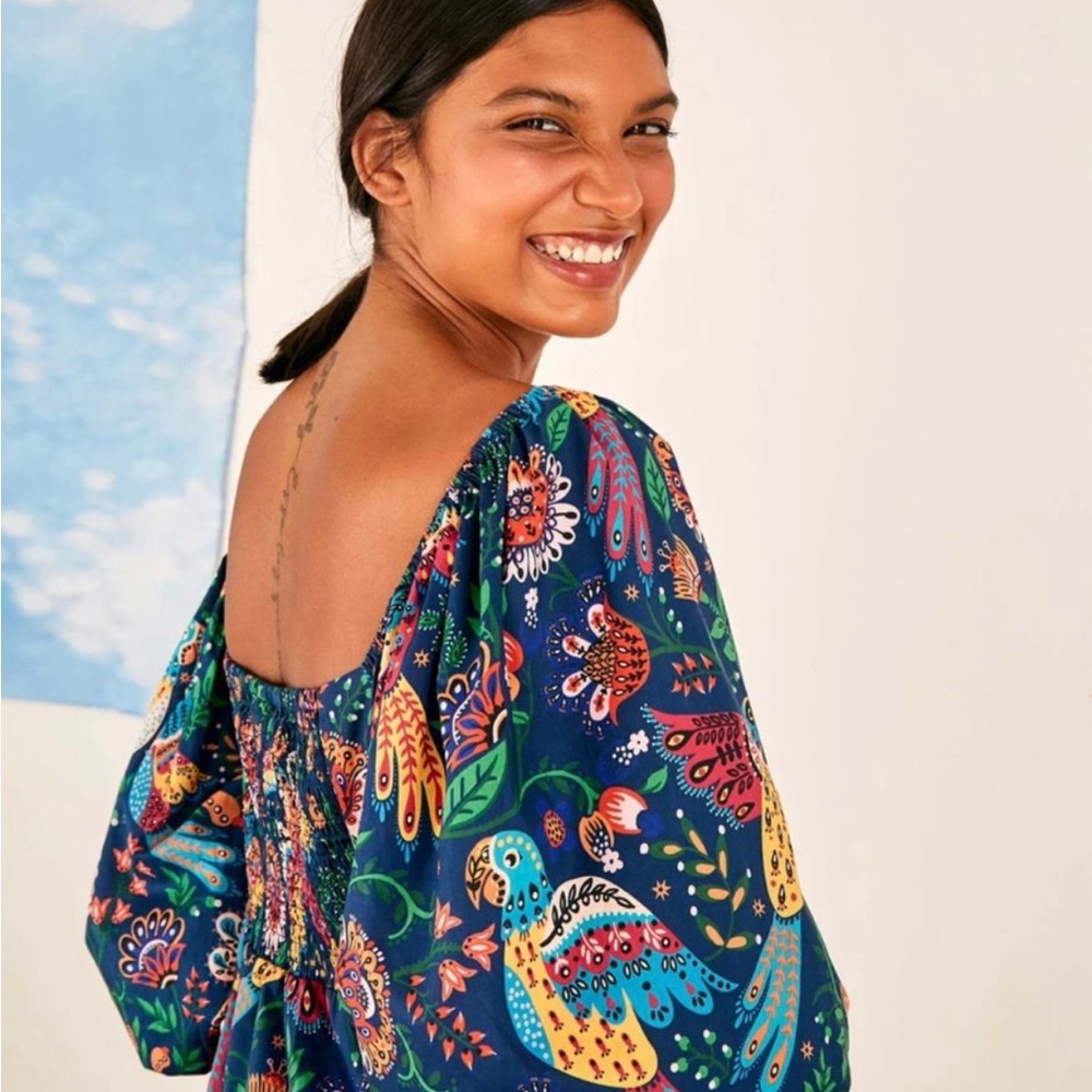 FARM Rio Multicolor Printed Blouse G000 - Picture 2 of 9